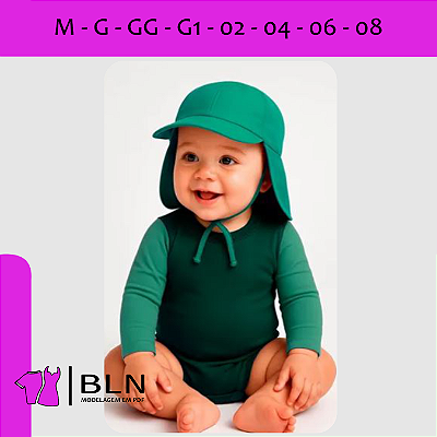 Boné Com Proteção no Pescoço