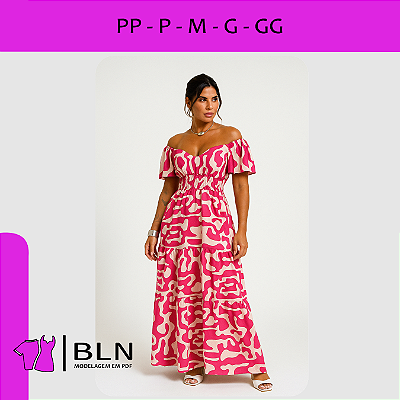 Vestido Lastex Costas