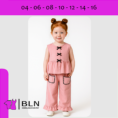 Conjunto Frufru Calça