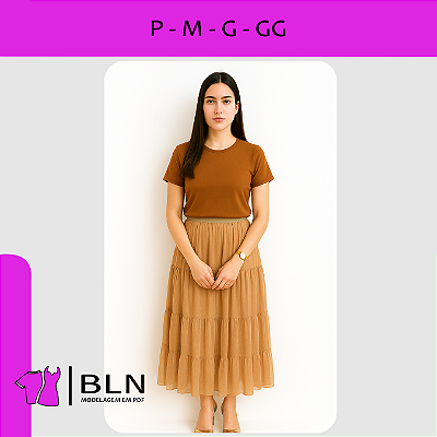 Saia Três Marias Tule