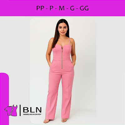 Macacão Longo Ajustado