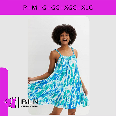 Vestido Alcinha Com Babado