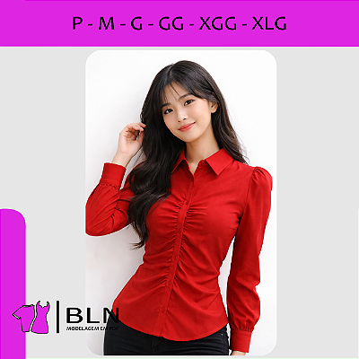 Camisa Vista Franzida