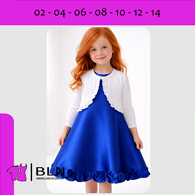 Vestido Elegante + Bolero