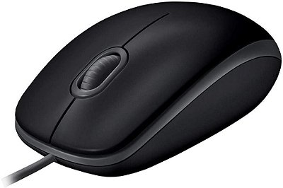 Mouse com fio USB Logitech M110 com Clique Silencioso - Preto