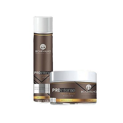 Kit Pro Intense Treatment: Shampoo 300ml + Máscara 300g