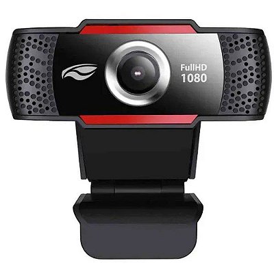 Webcam HD 1080p com Microfone para Videoconferência C3Tech WB-100