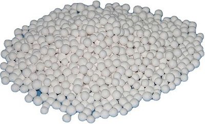 Alumina Ativada Esferas 3/16 A 4,8mm - Pacote 25kg