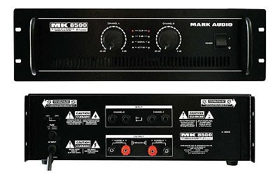 Amplificador De Potência Mark Audio Mk8500 1500w MK8500