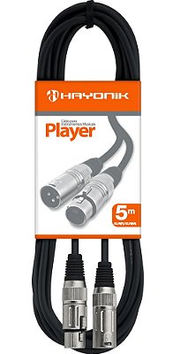Cabo Hayonik Player XLR(F) x XLR(M) 5m