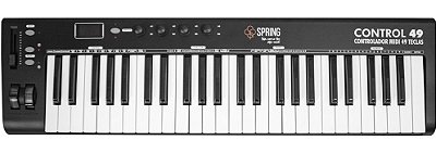 Teclado Controlador Spring Control 49 Teclas USB Midi