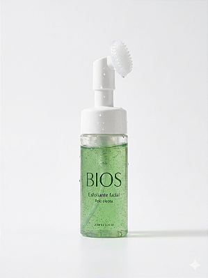 BIOS espuma de limpeza esfoliante