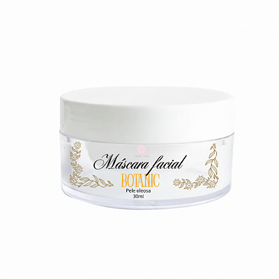 Máscara facial Botanic pele seca
