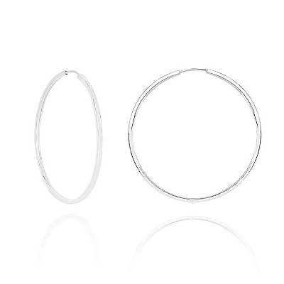 Brinco Argola - Joia em Prata 925