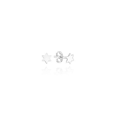 Brinco Estrela - Joia em Prata 925