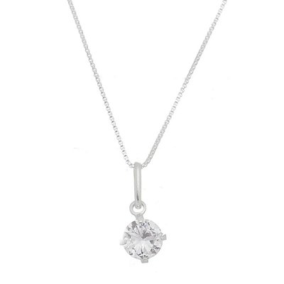 Colar Ponto de Luz 45 cm - Joia em Prata 925
