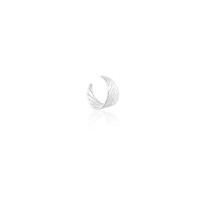 Brinco Piercing Fake Folha - Joia em Prata 925