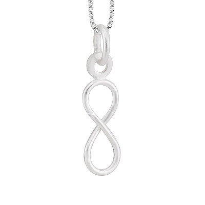 Pingente Prata Infinito - Joia em Prata 925
