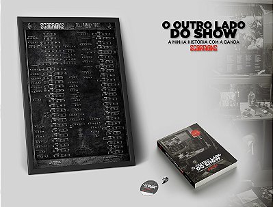 Livro + Pôster Family Tree + Palheta + Adesivo