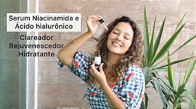 Serum Niacinamida e ácido hialurônico