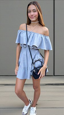 Vestido Alfaiataria Com Shorts