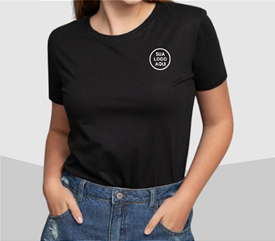 CAMISETA BÁSICA FEMININA PERSONALIZADA