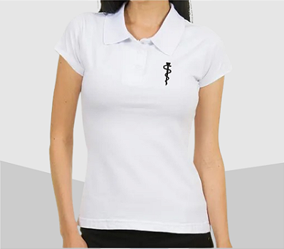 CAMISA POLO BABYLOOK FEMININA ODONTOLOGIA 01
