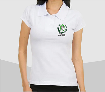 CAMISA POLO BABYLOOK FEMININA MEDICINA VETERINÁRIA 02