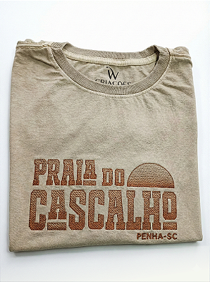 T-Shirt Unissex Praia do Cascalho