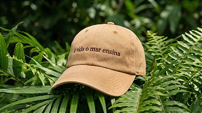 Boné a vida o mar ensina