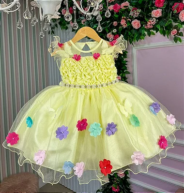 Vestido Jardim encantado Princesa Sofia Rapunzel de Festa Infantil Encanto  Isabela Lilás