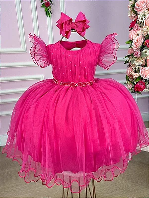 Vestido Infantil Princesa Cinderela Renda Azul Luxo - Fabuloso Ateliê