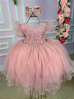 Vestido Princesa Sofia Lilás Luxo - Fabuloso Ateliê