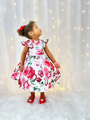 Vestido Princesa Temático Moana Baby Renda Luxo - Fabuloso Ateliê