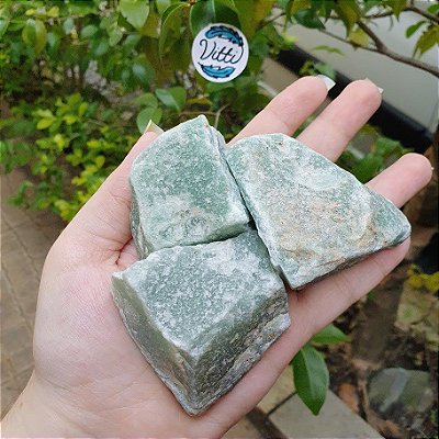 Quartzo Verde Bruto - Cura e Equilíbrio