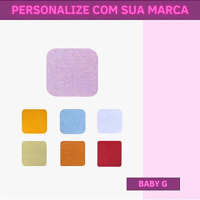 Flanela Mágica Personalizada - Baby G