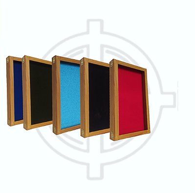 PORTA MEDALHAS 21X35 VERTICAL CEREJEIRA