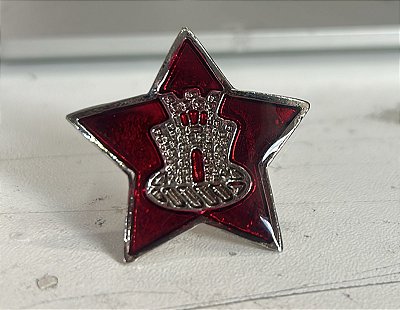 DISTINTIVO DE BOINA METÁLICO DO COLÉGIO MILITAR