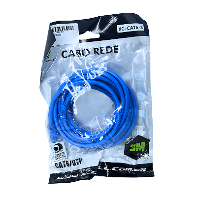 Cabo de Rede 3M -Cat6 X-cell