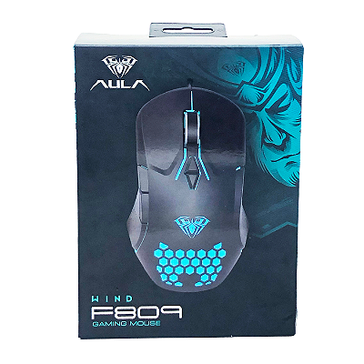 Mouse Gamer USB 3200 DPI | F809 - Aula