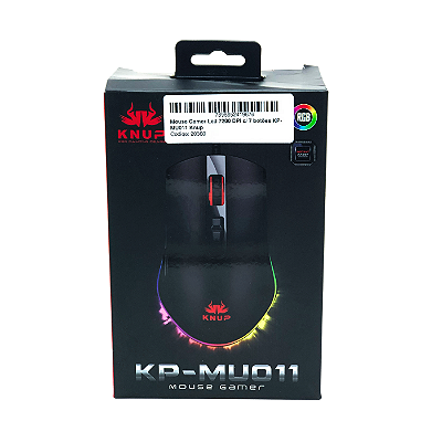 Mouse Gamer Led 7200 DPI c/ 7 botões KP-MU011 - Knup