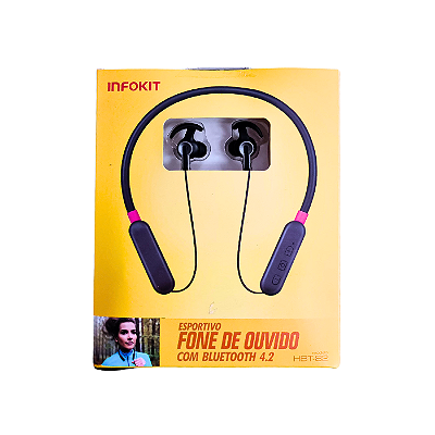 Fone de Ouvido sem fio | Esportivo - Infokit