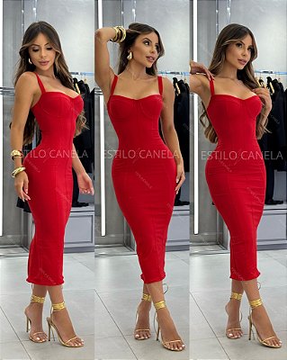 Vestido Dolce - Vermelho