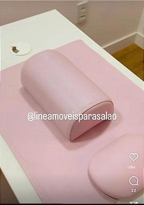 Combo mesa  Almofada para Manicure e Nail designer  + tapete + Apoio de cotovelo