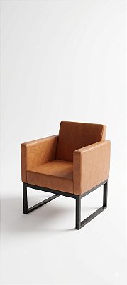 Poltrona de Espera Confort - Estilo Industrial Premium