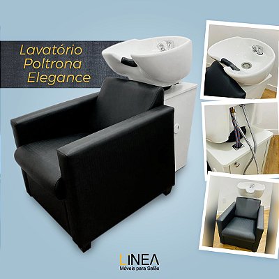 Lavatório Elegance com Cuba de Porcelana