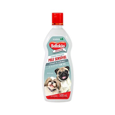 Shampoo Bellokão Pele Sensível para Cães e Gatos - 500ml