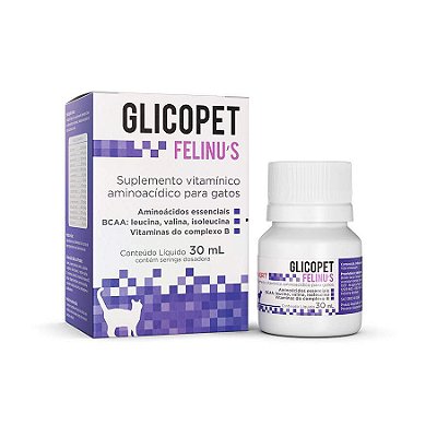 Suplemento Glicopet Felinus Para Gatos 30ml