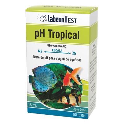 Teste De Ph Labcon Peixes Tropicais 15ml