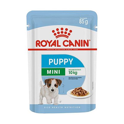Ração Úmida Royal Canin Sachê para Cães Mini Puppy Filhotes 85g